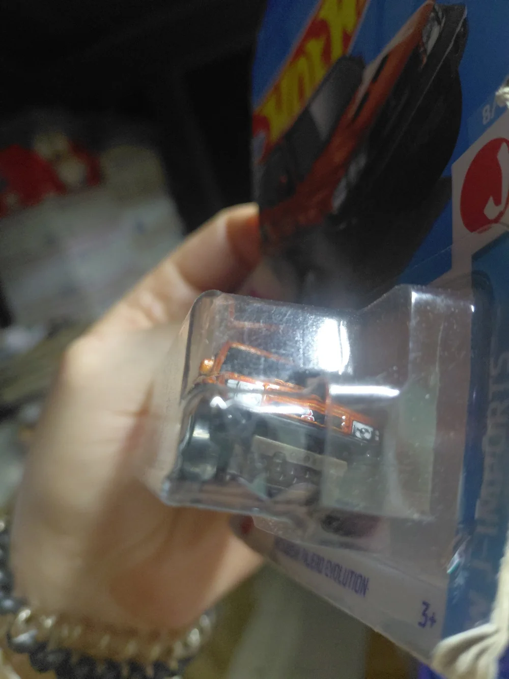 the 2024 Hot Wheels HW J-Imports release of the Mitsubishi Pajero Evolution (num